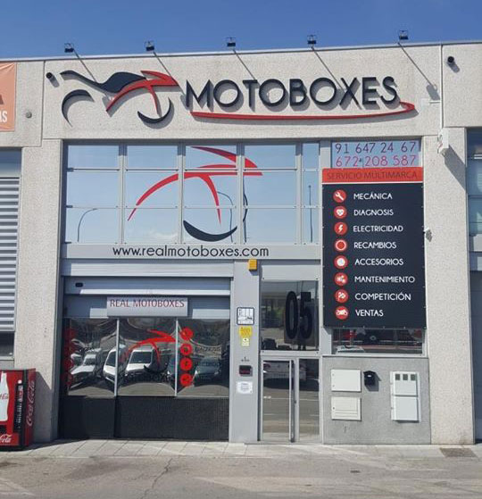 Menos que Por cierto Transporte Recambios y Accesorios para motos en Móstoles – Real Motoboxes