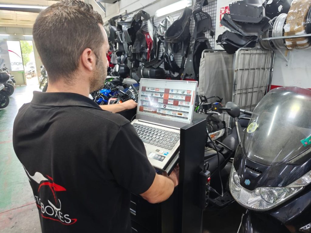 diagnosis berton para moto