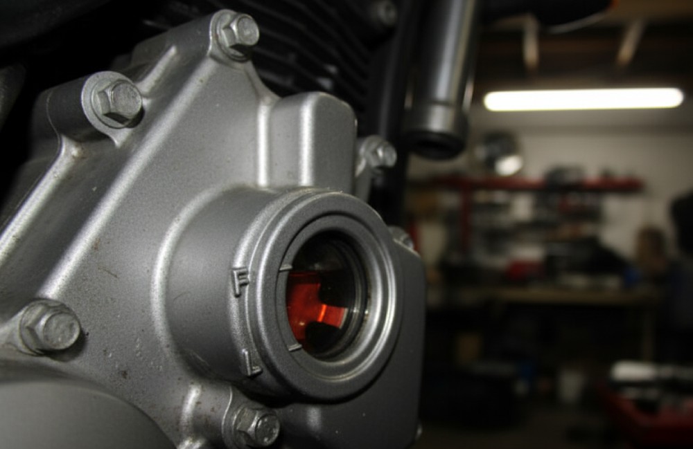 mantenimiento moto revision aceite