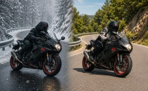 equipamiento moto invierno y verano