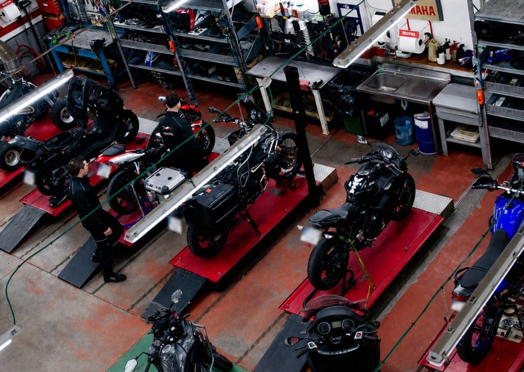 mantenimiento de motos completo